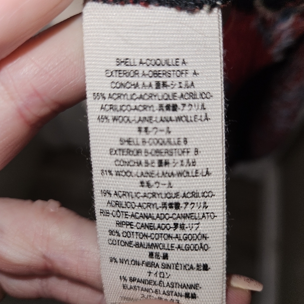 Free people crop textured zip up jacket XS - Picture 10 of 12